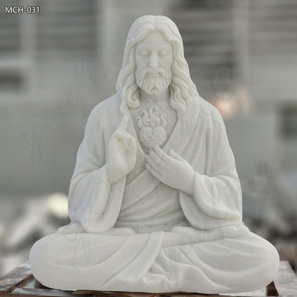 meditating Jesus figurine (1)
