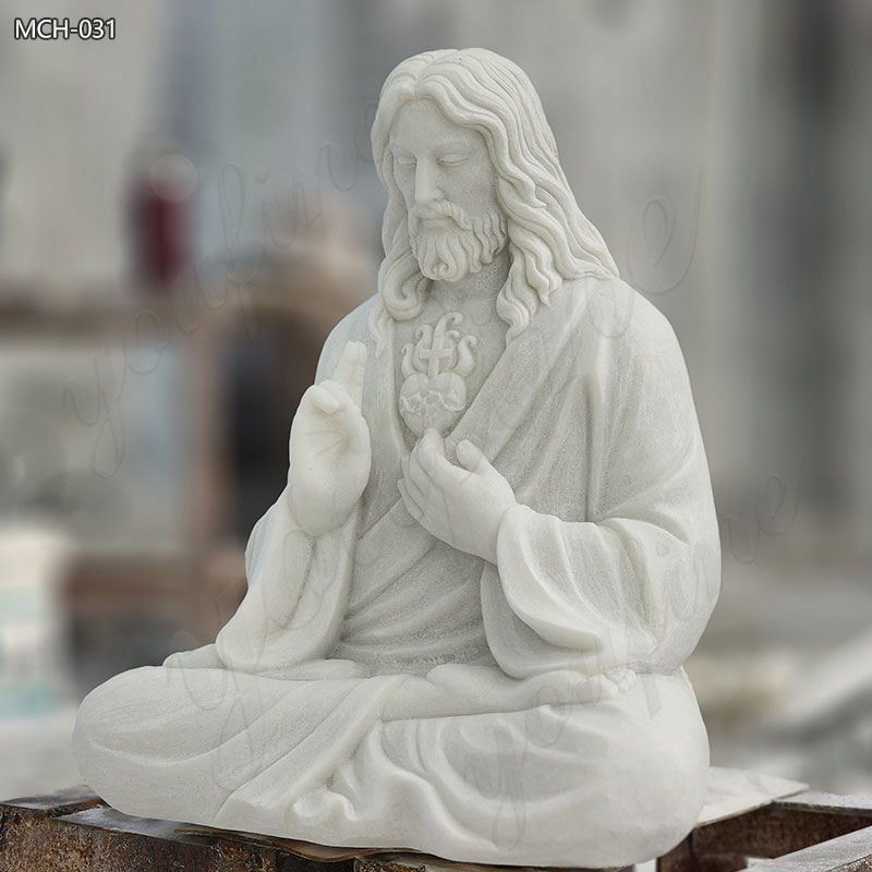 meditating Jesus figurine (2)