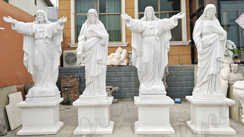 marble Jesus statues